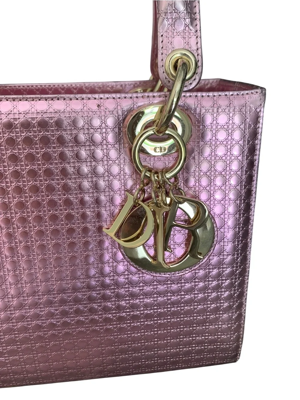 🆕 💖✨Metallic Pink Mini Lady Bag ✨💖 - Picture 5 of 15